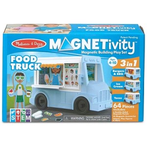 Building Play Set Food Truck Magnetivity